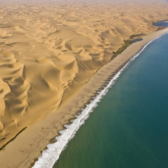 Pustinja Namib, Namibija; ilustracija
