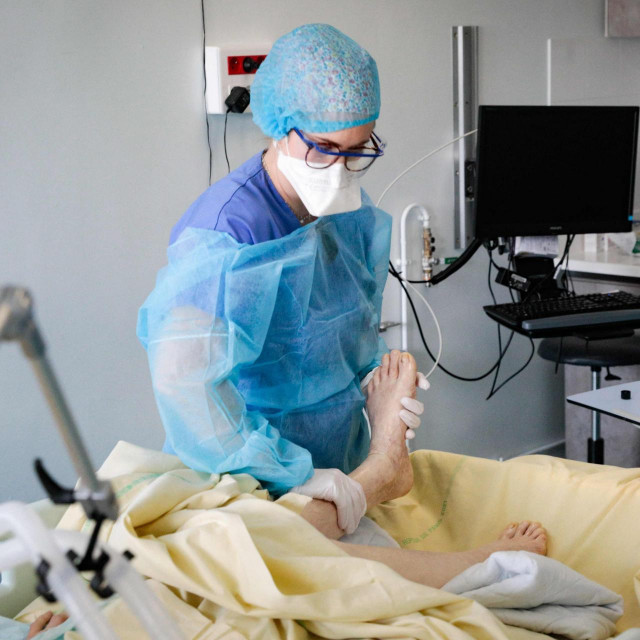 Covid pacijent/Ilustracja
