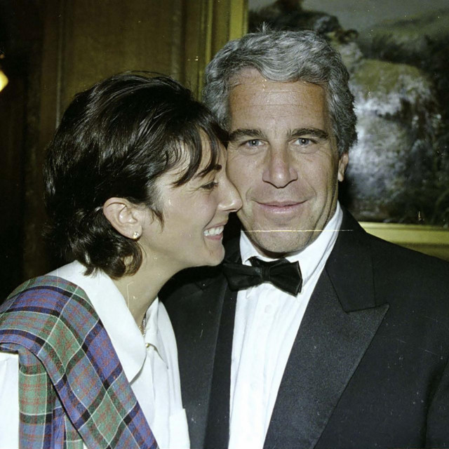 Ghislaine Maxwell i Jeffrey Epstein

