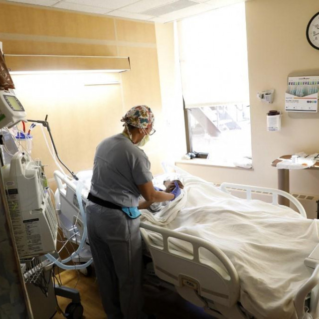 Covid odjel u američkoj bolnici
