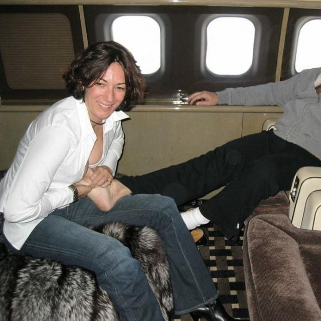 Ghislaine Maxwell i Jeffrey Epstein

