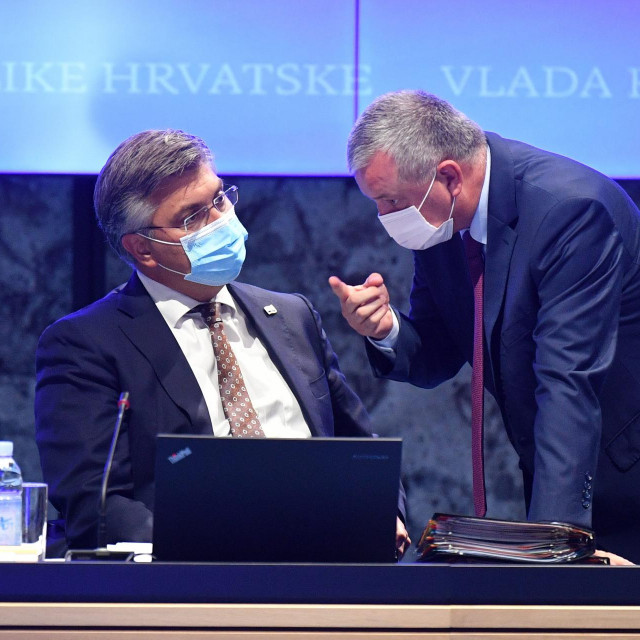 Andrej Plenković i Darko Horvat
