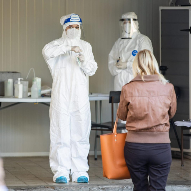 Testiranje na koronavirus; ilustrativna fotografija
