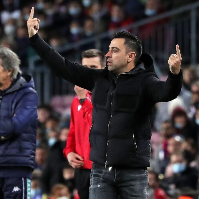 Xavi Hernandez, trener Barcelone