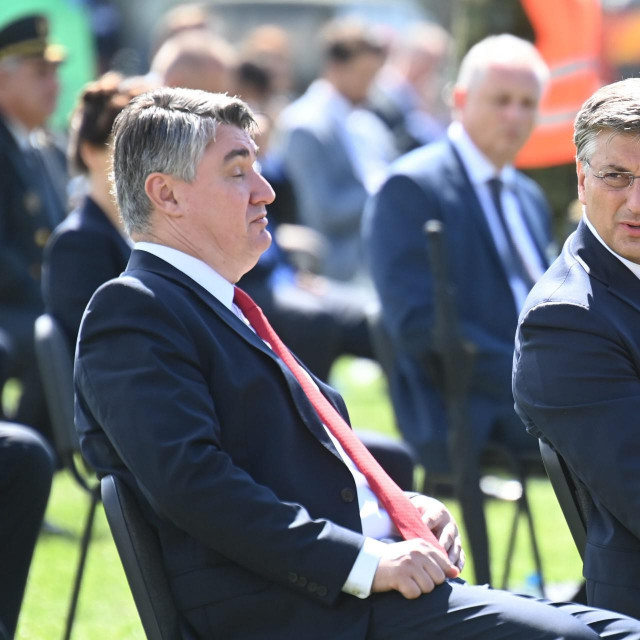 Zoran Milanović i Andrej Plenković
