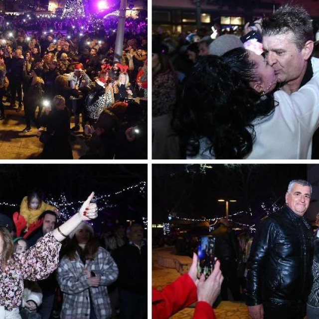 Doček Nove godine u Sinju
