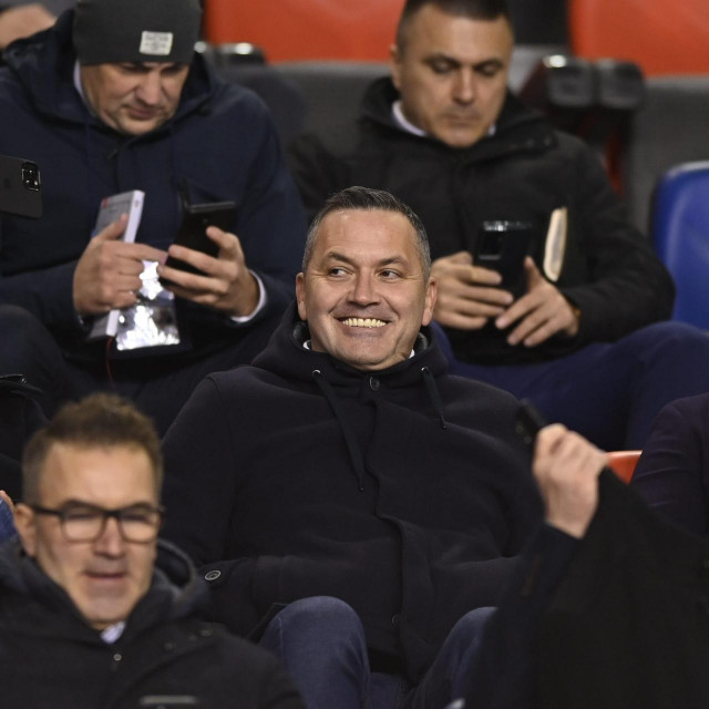 Marijan Kustić na utakmici Hajduk - Osijek
