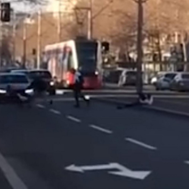 Tučnjava u Beogradu
