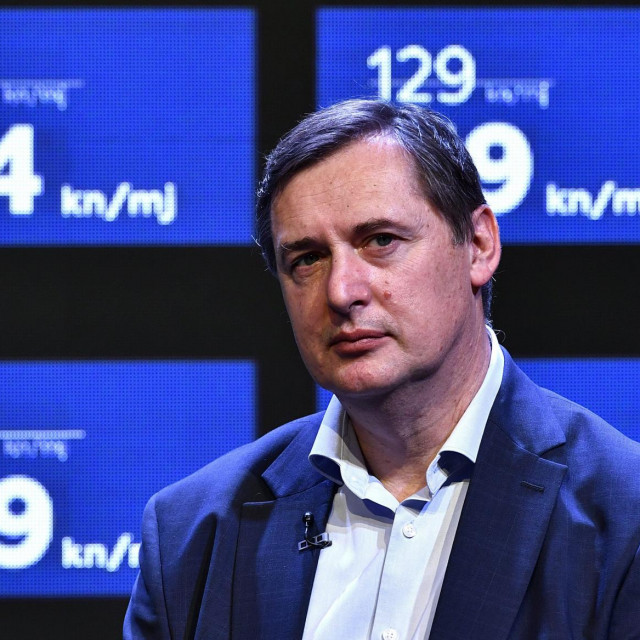 Zagreb, 220321.
City Plaza Zagreb.
Konferencija za medije Telemacha.
Na fotografiji: Nenad Slibar.