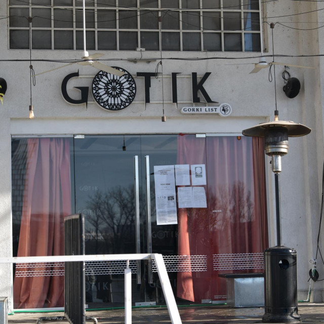 Klub Gotik ispred kojeg je zadnje viden mladic Matej Periš
 
