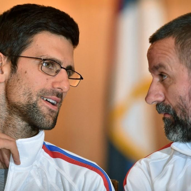 Novak Đoković i Bogdan Obradović
