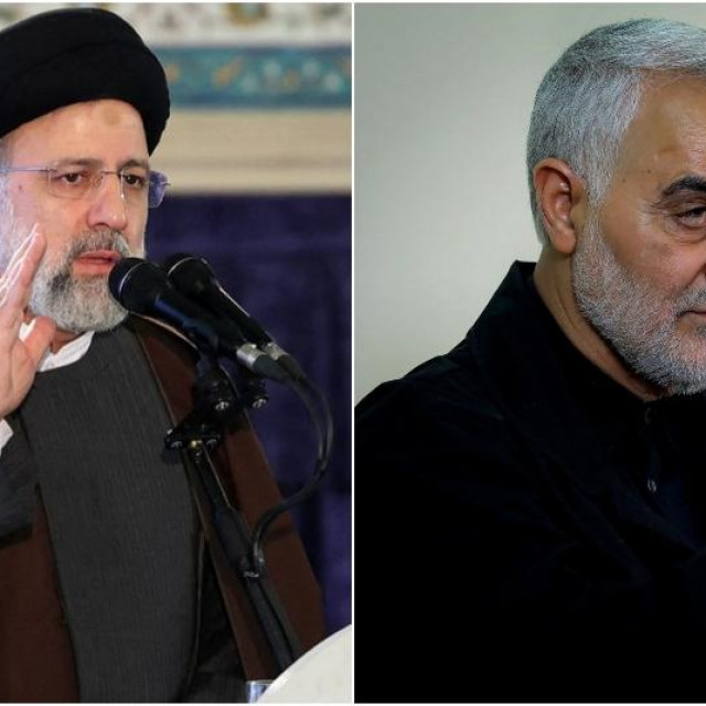 Ebrahim Raisi i Kasem Sulejmani