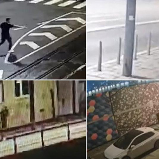 Matej Periš na ulicama Beograda
