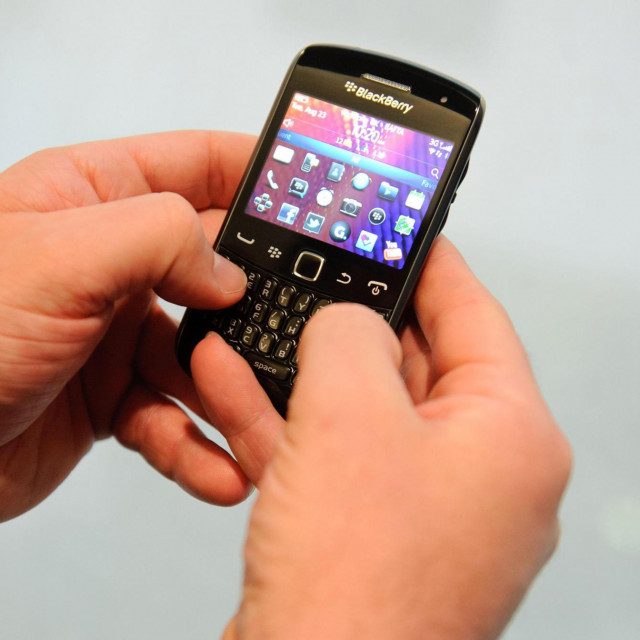Uređaj BlackBerry; ilustracija
