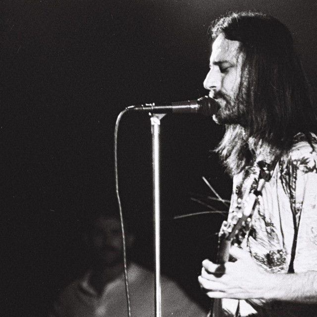 Štulić na koncertu Azre 1989. godine na Bačvicama
