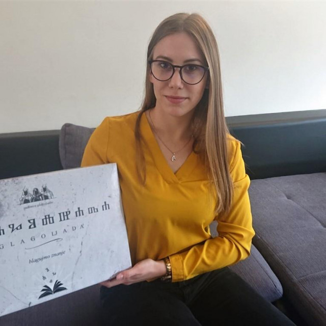 Ana Čičković s originalnom Glagoljadom
