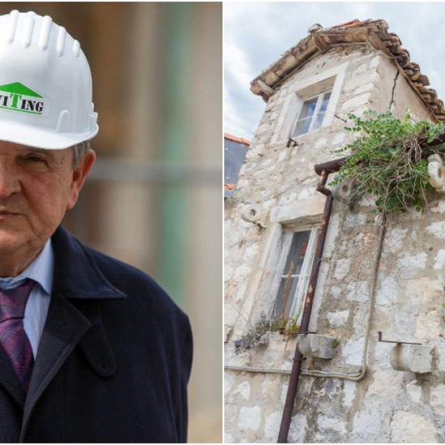Radimir Čačić i ruševna kuća
