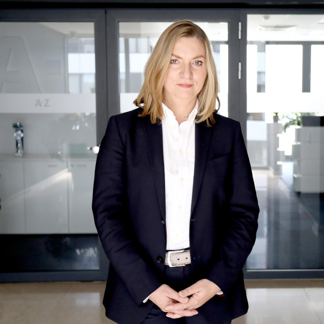 24.05.2019., Zagreb - Natasa Hrabar Kastelan, voditeljica odjela marketinga i odnosa s javnoscu u AZ fondu. Photo: Patrik Macek/PIXSELL

