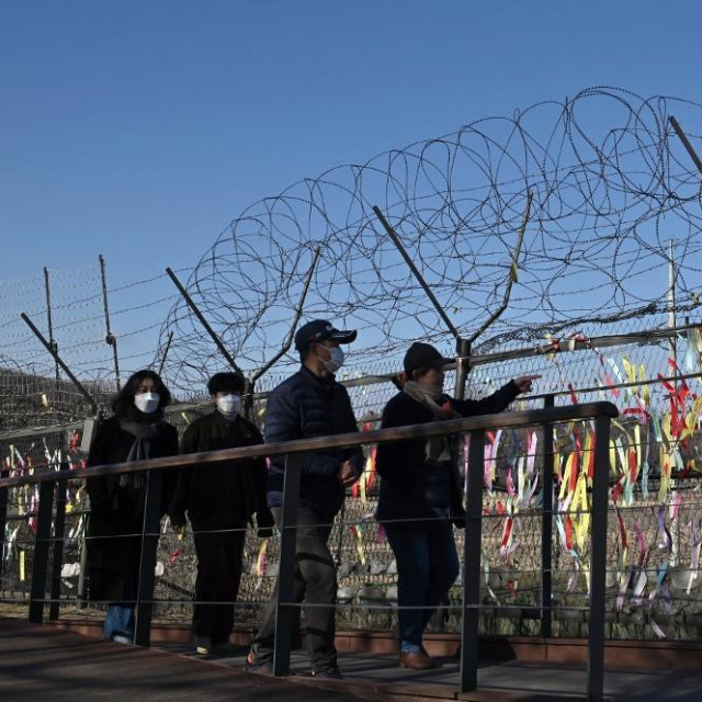 Mirovni park Imjingak pored demilitarizirane zone između Sjeverne i Južne Koreje
