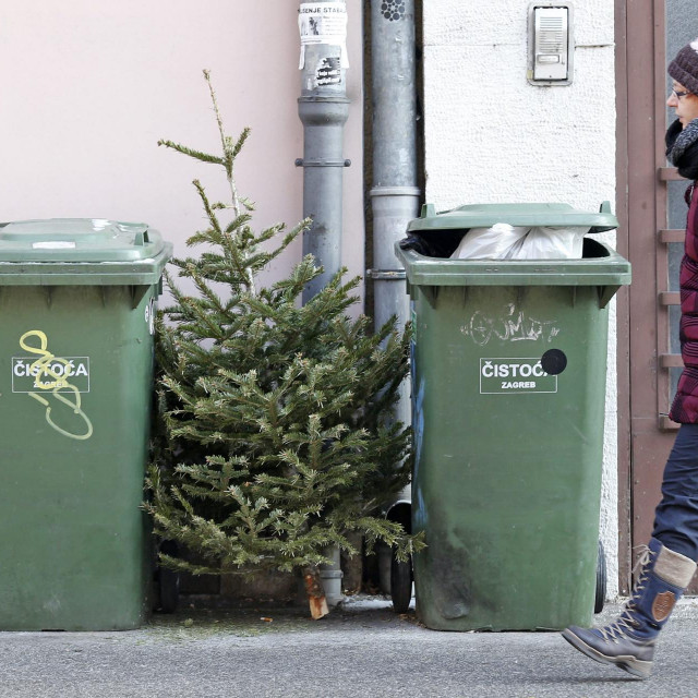 U Holdingu od građana traže da borove odlažu na vidljivim mjestima na ulici ili zelenim površinama
