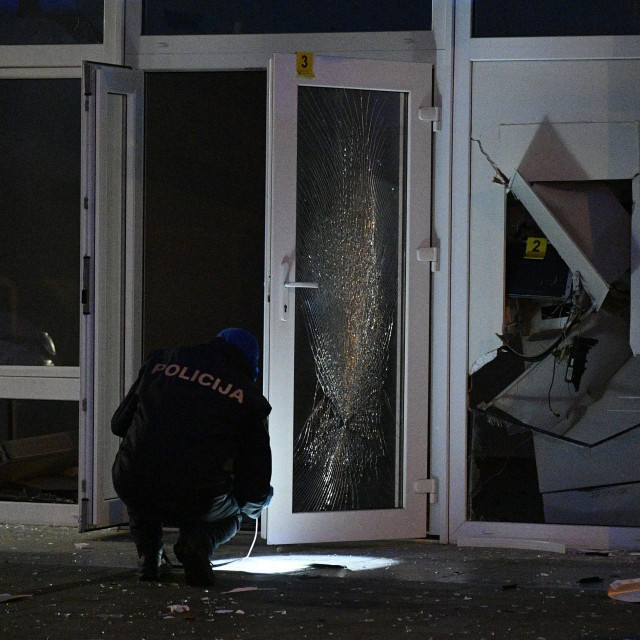Eksplozija bankomata u Svetoj Klari