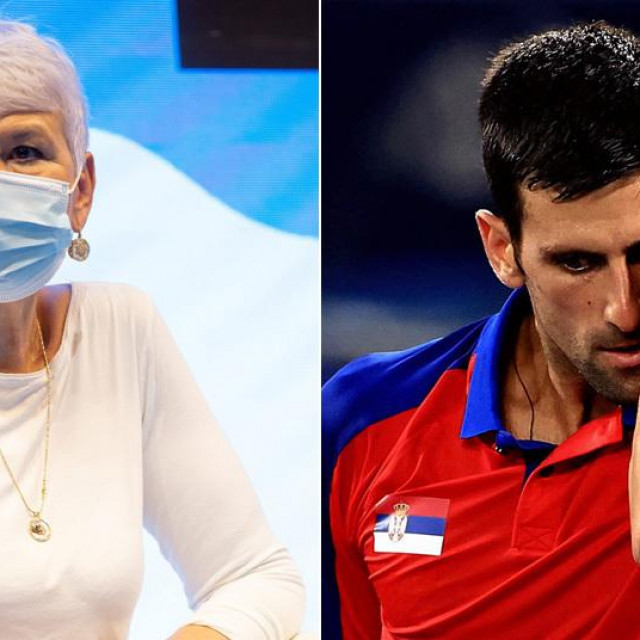 Jadranka Kosor i Novak Đoković
