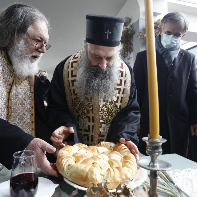 Porfirije i Milorad Pupovac
