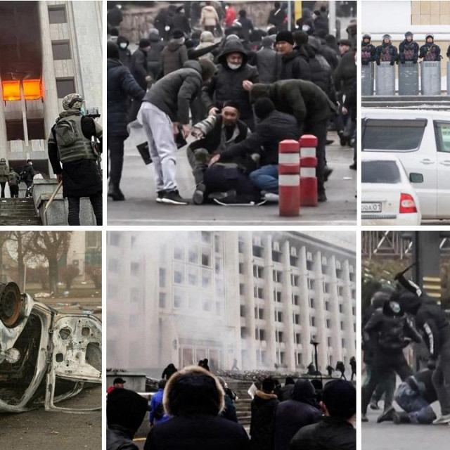 Prosvjedi i neredi u Kazahstanu
