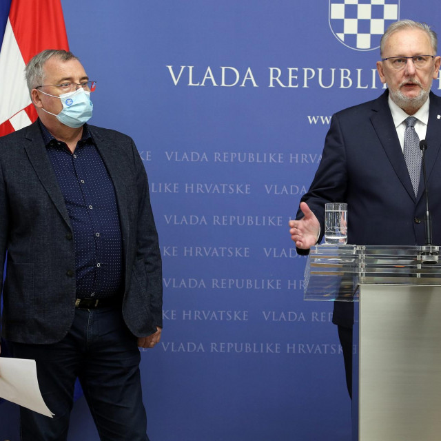 Krunoslav Capak, Davor Božinović
