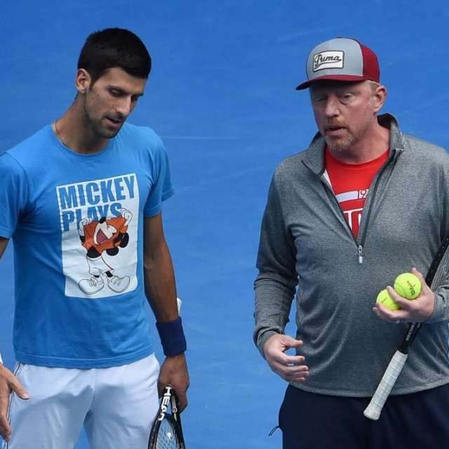 Novak Đoković i Boris Becker