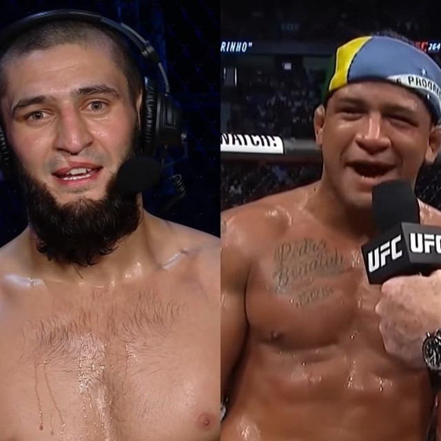 Khamzat Chimaev i Gilbert Burns
