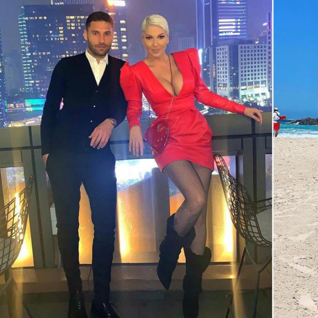 Duško Tošić i Jelena Karleuša
