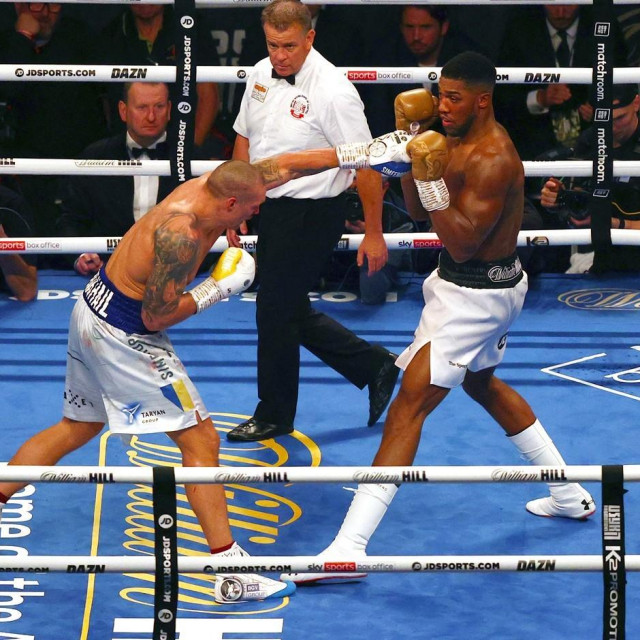 Oleksandr Usyk vs.  Anthony Joshua
