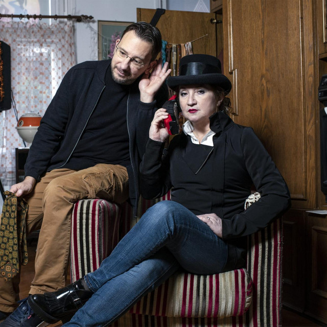 Mirjana Dugandžija i redatelj Goran Kulenović
