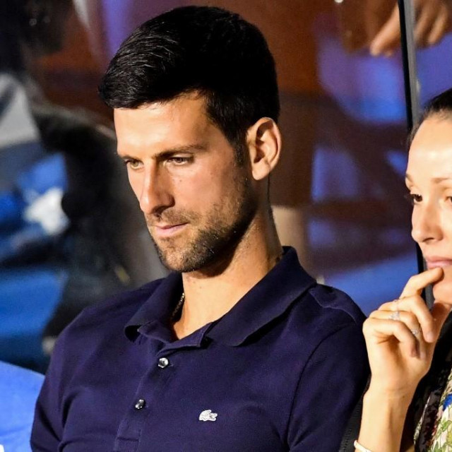 Novak Đokovic sa suprugom Jelenom

