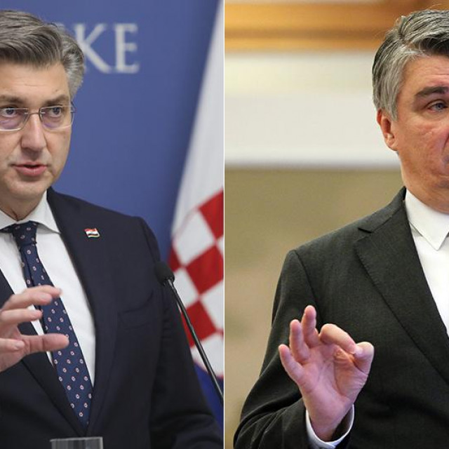 Andrej Plenković; Zoran Milanović
