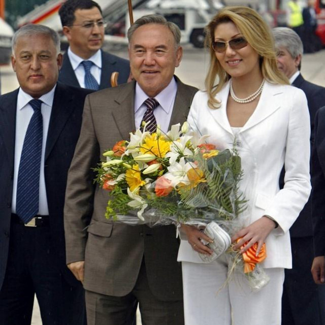 Nursultan Nazarbajev i Alija Nazarbajeva
