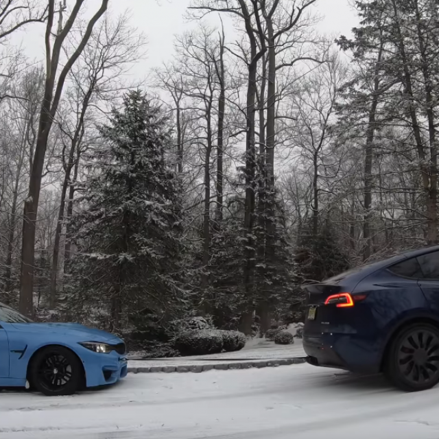 BMW M3 F80 i Tesla Model Y
