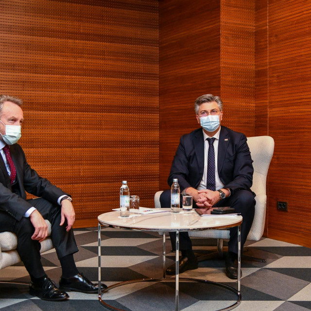 Bakir Izetbegović, Andrej Plenković
