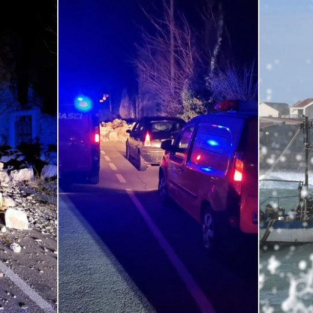 Orkanska bura srušila kuću u Bribiru
