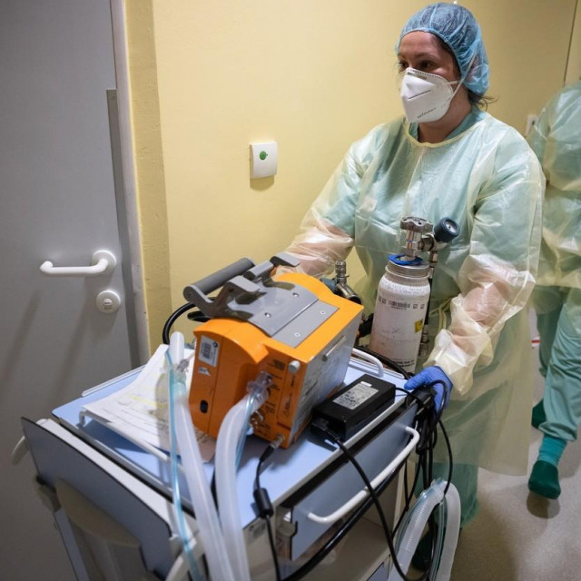 Prizor iz bolnice 'Jesenice'.
