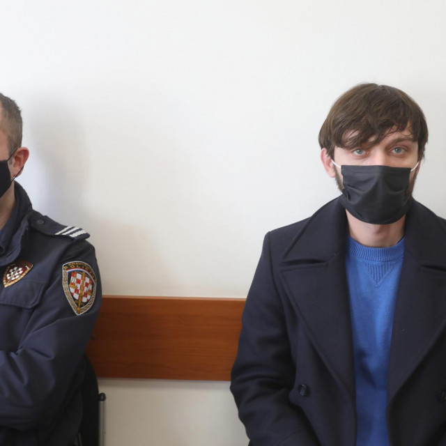 Suđenje Deanu Kapetiniću na Županijskom sudu zbog serije razbojništava
