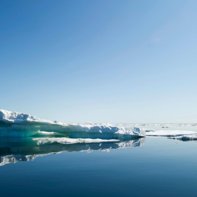Otapadanje leda, Nunavut, Kanada
