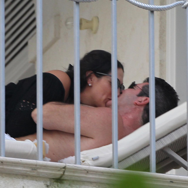Simon Cowell i Lauren Silverman
