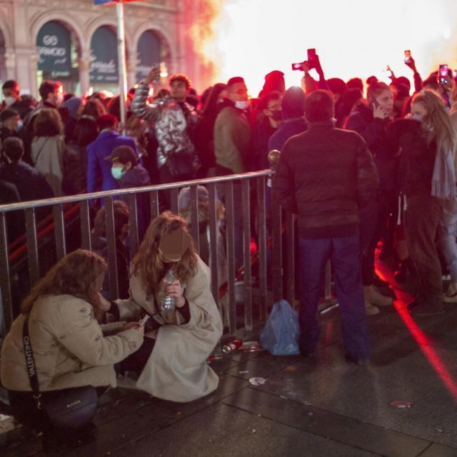 Djevojke zlostavljane u novogodišnjoj noću u Milanu

