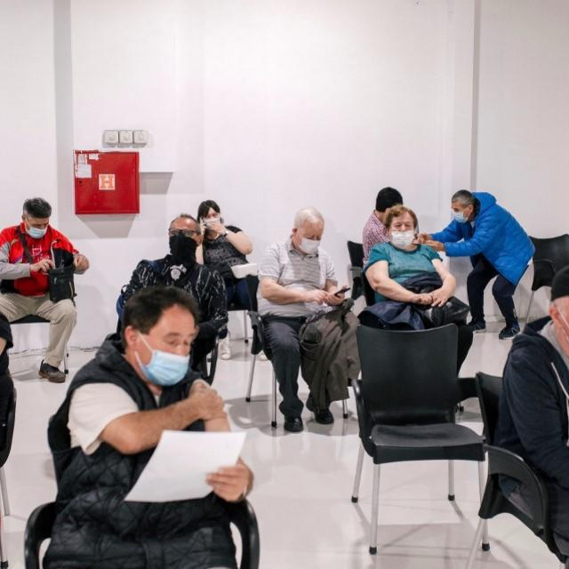 Cijepljenje u Beogradu.
