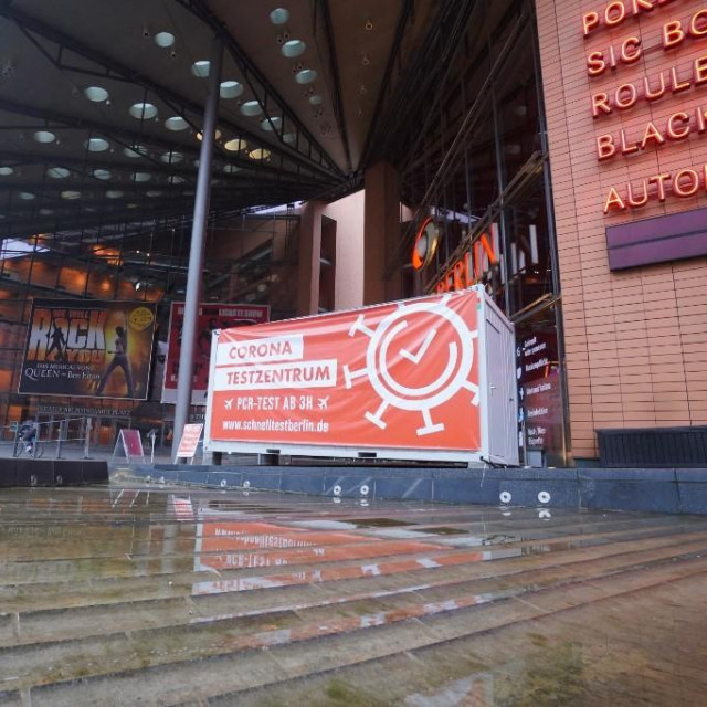 Centar za testiranje na covid na ovogodišnjem Berlinaleu
