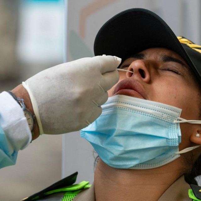 Testiranje na koronavirus u Limi, Peru.
