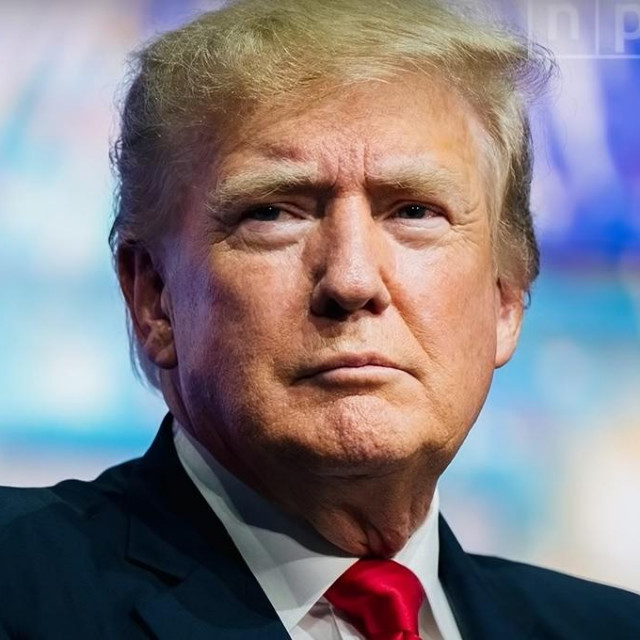 Steve Inskeep i Donald Trump
