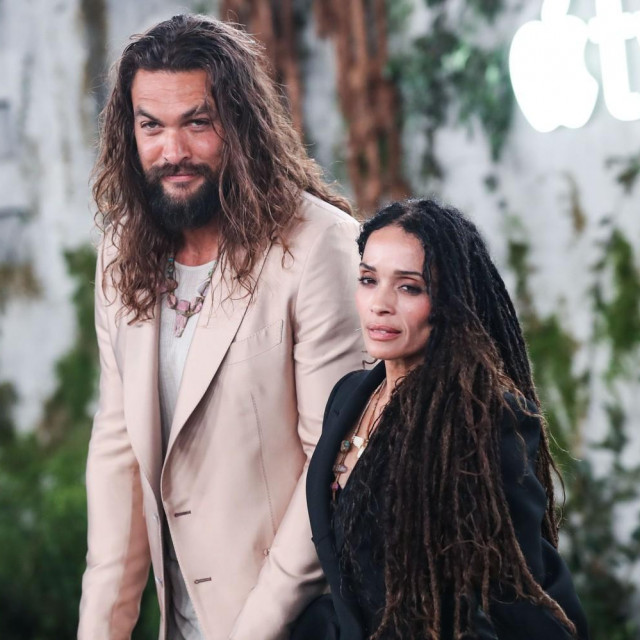 Jason Momoa i Lisa Bonet 
